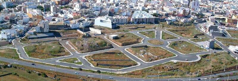 Vista aérea de la urbanización Arauz/TA.